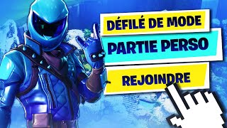 ? 1/2 LIVE FORTNITE FR - PARTIE PERSO + DÉFILÉ DE MOD + LE MEILLEUR SKIN SUR FORTNITE ! #FATALYS