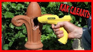 Как сделать клеевой пистолет из зажигалки