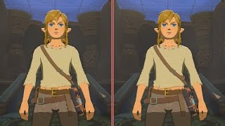 Zelda: Breath of the Wild Final Graphics Comparison - Wii U vs. Nintendo Switch