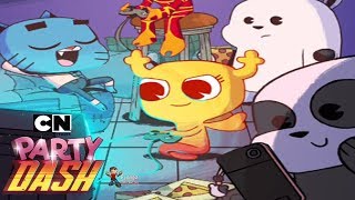 Cartoon Network Party Dash - Unlocked Gumball - Warp To Beach Gameplay Walkthrough (Part 2)