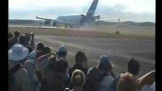 A380 TakeOff Blast