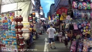 2015-Jun-30【香港行街 Hong Kong Walk Tour】Fa Yuen St 花園街→Lady's St 女人街→Temple St 廟街→Canton Rd 廣東道