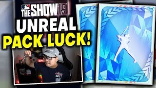 INSANE Diamond Pull Streak! New Set 12 Headliners Pack Opening MLB The Show 19 Diamond Dynasty