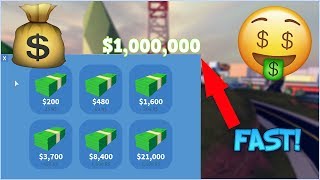 ROBLOX JAILBREAK HOW TO GET 1.000.000$ MONEY FAST [FASTEST WAY]+[FREE VIP]
