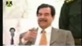 ظابط لعن أمام صدام
