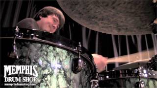 Tama Starclassic Bubinga Select Drum Set - Marbled Green Metallic