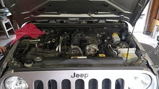 How to replace 2013 Jeep Wrangler Oil Pressure Sending Unit
