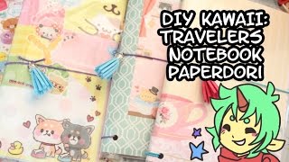 DIY Kawaii: Travelers Notebook (Kawaiidori) Back to School Notebook!
