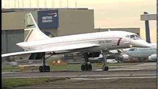British Airways Supersonic Concorde at Heathrow