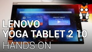 Lenovo Yoga Tablet 2 10 mit Android im Hands-on [DEUTSCH]