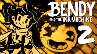 Bendy and the Ink Machine Chapter 2 - LOCAL MOUSE DEMON RUINS PUNS, Manly Let's Play [ 2 ]