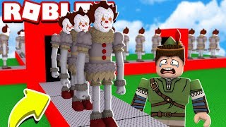 FÁBRICA DO PALHAÇO IT A COISA NO ROBLOX!! (It a Coisa Tycoon)