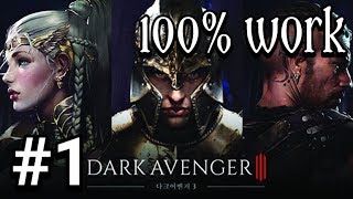 Cara mudah main DARK AVENGER 3 di android tanpa root 100% work