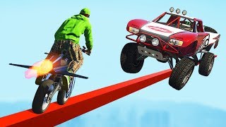 Я никого не пропущу! Угарные троллинг гонки на машинах в GTA 5 Online