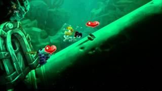 Rayman Legends 100% Walkthrough Part 19 - World 4 - The Mysterious Inflatable Island - All Teensies