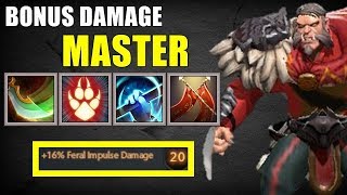 Triple Bonus DMG [ Duel + Empower + Feral Impulse ] | Dota 2 Ability Draft