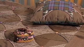 Шьем одеяло и подушку в стиле кантри. Мастер класс. Татьяна Лазарева