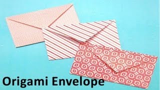 How to make an Origami Envelope