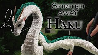 3D Pen Anime Creation ♥ Chihiro's Haku Dragon / Drache ♥ from Spirited Away! 12 Inches long!