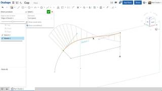 Curvature Comb | What's New in Onshape - May 24, 2017