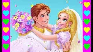 Принц и Принцесса с длинными волосами!  Серия 4! Мультики для девочек и мальчиков!