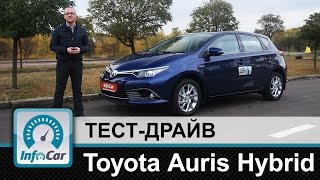 Toyota Auris Hybrid - тест-драйв Тойота Аурис Гибрид