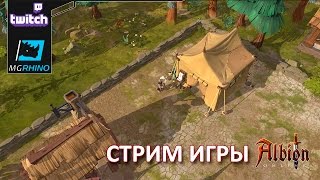 Стрим Albion Online! Продолжаем собирать ресурсы. Раскачка ношения и сбора.