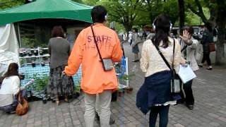 STVラジオ番組中継風景その２