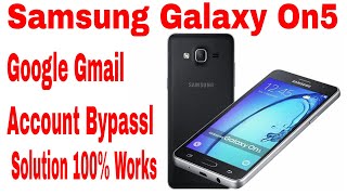 This Samsung on5 Google Account Bypass works in 100%!? (2020) Step by Step How-To Guide! ?