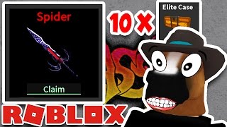 Spending 30000 Tokens in Roblox Assassin ! Opening 10 Elite Cases | Getting 3 Exotics & 1 Mythical