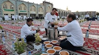 Dunia Ka Sabse Bara Dastarkhan Mashad Roza Imam Ali Raza (A.S)
