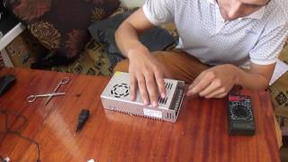блок питания 24 Вольта 25 Ампер С Aliexpress