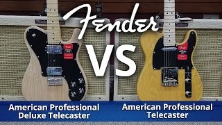 Fender 2017 American Professional vs American Professional Deluxe HH Shawbucker