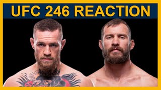 UFC 246 REACTION | Conor McGregor vs Donald 'Cowboy' Cerrone | Brian Nichols