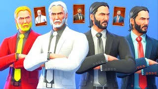 I created my own *Selectable Styles* for the " John Wick " skin and they looked Insane..!