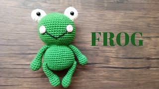 FROG | HOW TO CROCHET | AMIGURUMI TUTORIAL