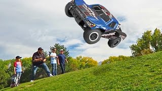 BIG AIR RC Car Flips and Impossible Jumps