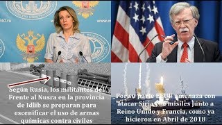 Siria. La ley de Murphy coge cuerpo, Rusia acusa a la OTAN de preparar ataque con misiles.