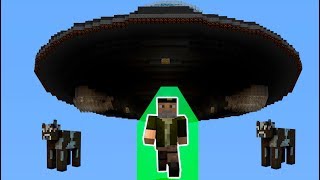 "ME RAPTAN LOS ALIENS?" | DESASTRES NATURALES!! MINECRAFT - Minijuego
