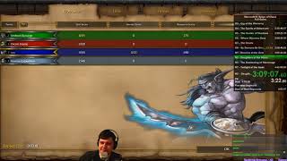 Разбор мирового рекорда по WarCraft 3 RoC. Кампания Ночных Эльфов.