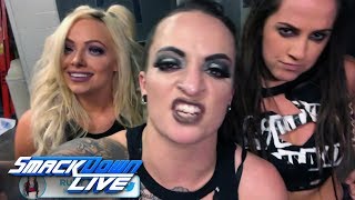 Charlotte Flair and Ruby Riott exchange words: SmackDown LIVE, Feb. 20, 2018