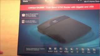 Linksys EA3500 Unboxing