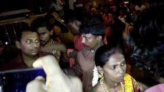 Religious ritual involving piercings.