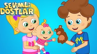 Benim Canım Kardeşim | Sevimli Dostlar ile Çizgi Film Bebek Şarkıları 2018 | Adisebaba TV