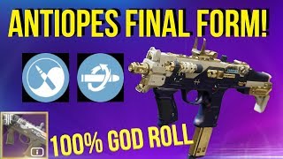 Antiope-D's FINAL FORM! (God Roll)  Destiny 2