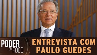 Entrevista com Paulo Guedes | Poder em Foco (19/01/20)
