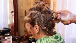 Как покрасить волосы дома самой