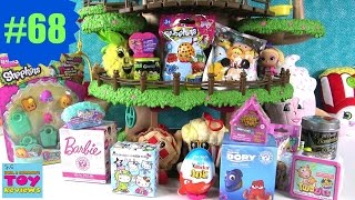Blind Bag Treehouse #68 Unboxing Kinder Surprise Egg Disney Shopkins | PSToyReviews