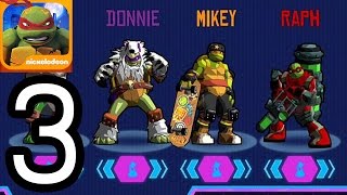TMNT: Portal Power - iPhone Gameplay Walkthrough Part 3: Frost World