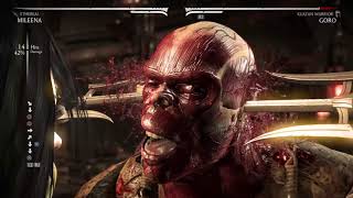 Mortal Kombat x Mileena ethereal combo 55% x-ray